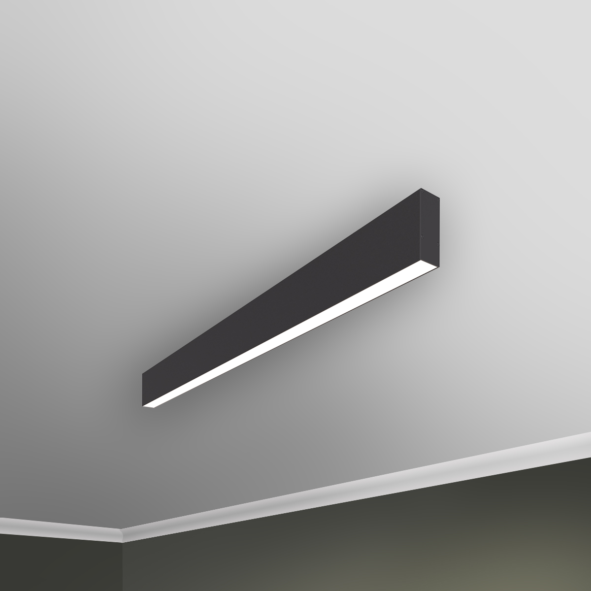 Серия накладных линейных LED светильников RVE-PLS3590